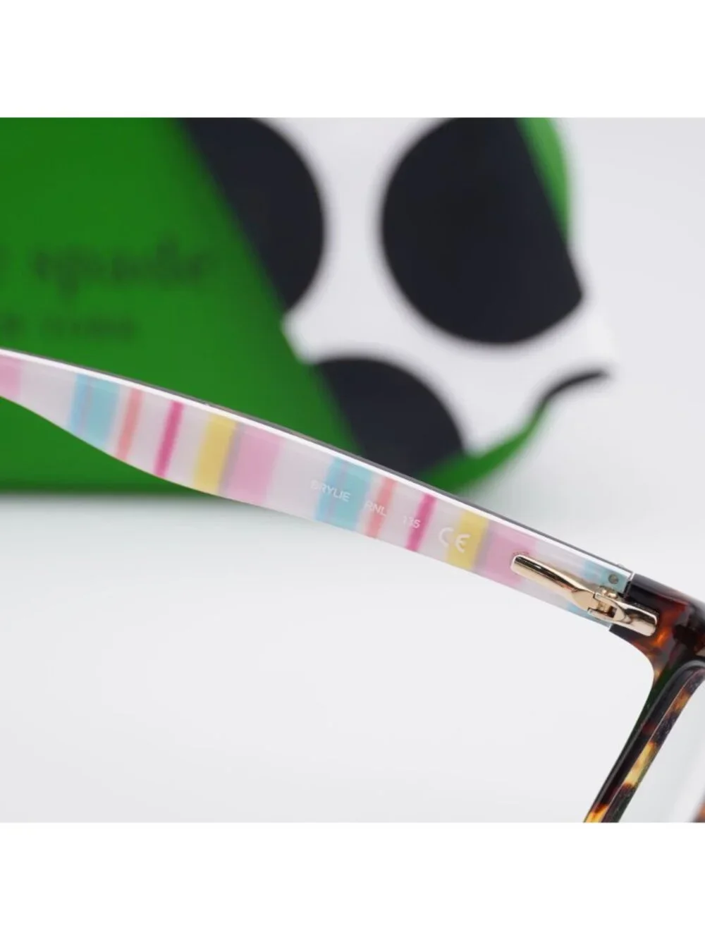 Kate Spade BRYLIE 0RNL 00 Rectangle Eyeglasses – Havana Pattern 54mm